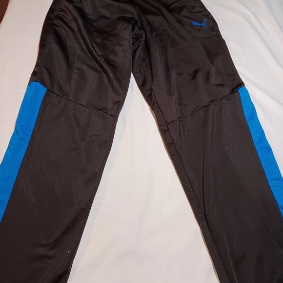 Puma mens way 1 DE-91074 SIZE LARGE BLACK/BLUE GREAT CONDITION - Picture 5 of 7